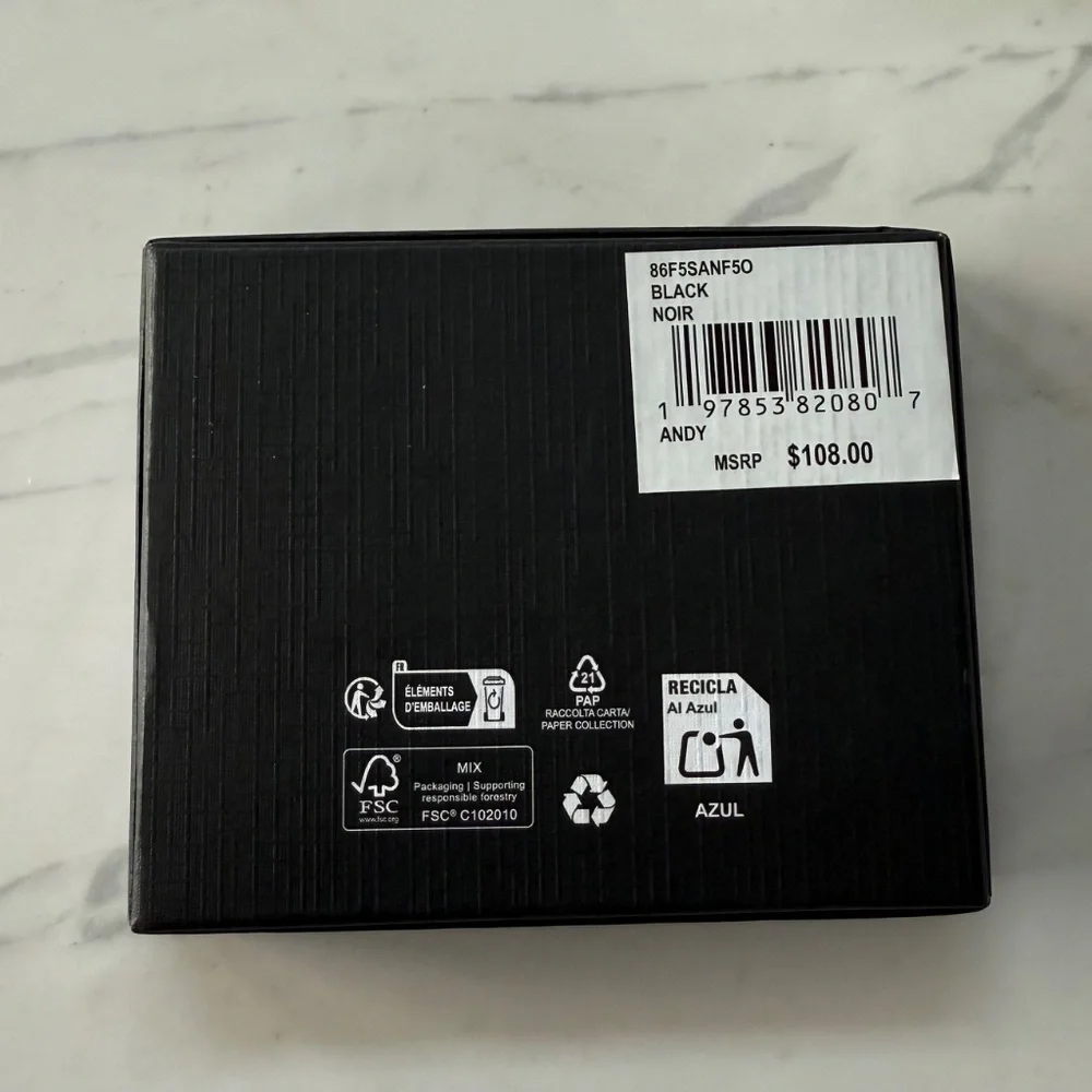 New Michael Kors Andy Slim Billfold Wallet